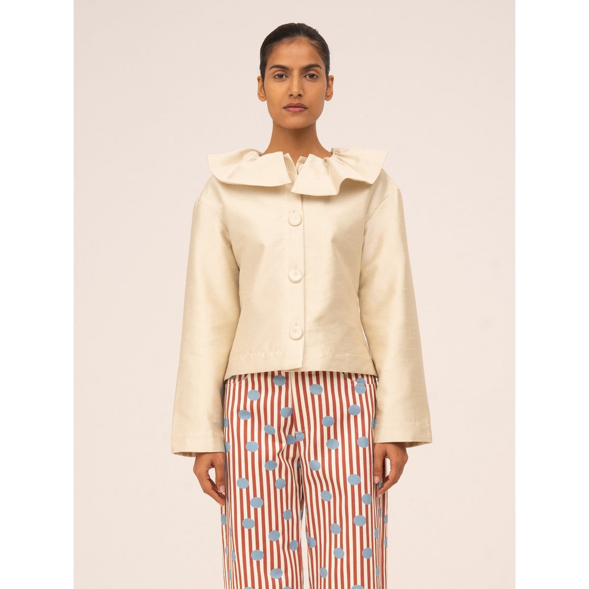 Clown Cream Sparkle Jacket