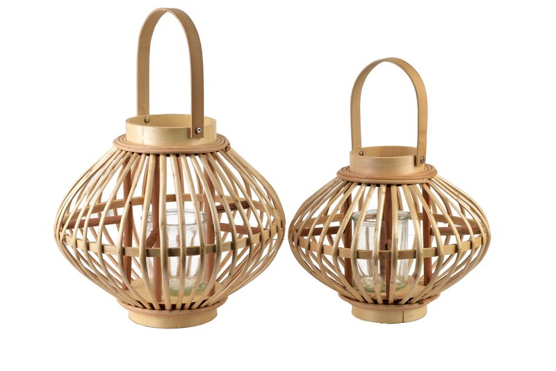 Lucie Natural Lantern27XH22CM