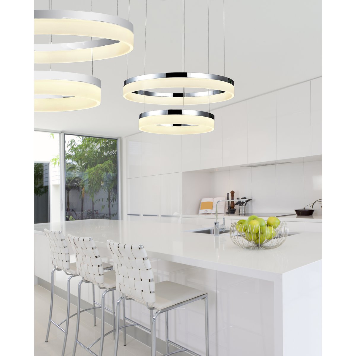 SUSPENSION ZOLA 80/60 BLANCHE