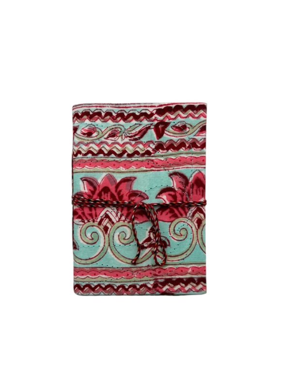 Bæredygtig notebook A6 hibiscus
