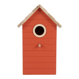 Dekoration Vogelhaus 15x10x22 cm Rotes Holz