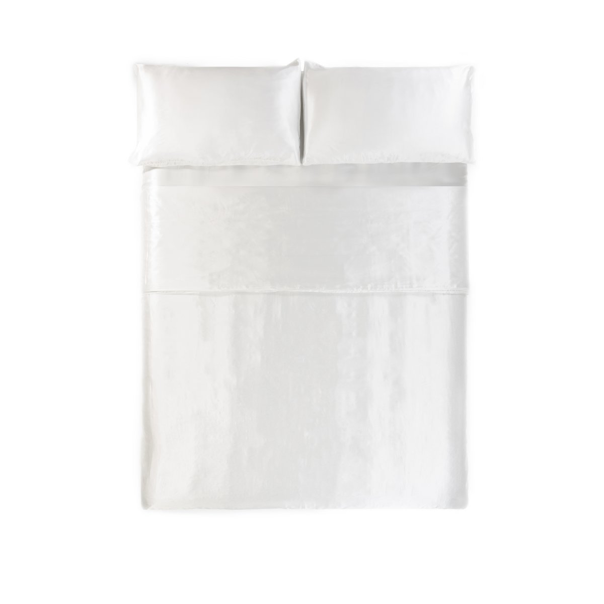 Funda nórdica blanca de seda