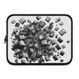 U.S.A. - Boeken zijn altijd in mijn gedachten laptophoes - perfect voor boekenliefhebbers en studenten