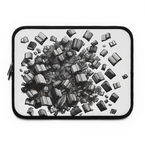 USA - Bücher sind immer in meinem Kopf Laptop -Ärmel - perfekt für Buchliebhaber und Studenten