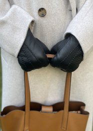 JESS – Ziegenlederhandschuhe mit Kaschmir Wolle Fütterung - Touchfunktion