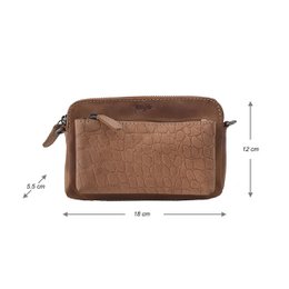 Damentasche – Croco Cody Minibag – Umhängetasche – Umhängetasche – Kleine Damentasche – 3 Farben – Brieftasche