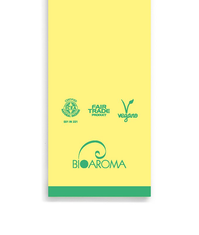 Incenso ecologico certificato BioAroma Repellente per zanzare. Ayurveda. Commercio equo e solidale. Zero rifiuti. 12 canne. Copia 1
