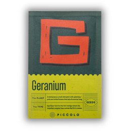 G - geranium