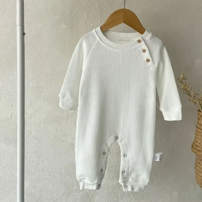 Annie & Charles® Waffle Piqué Jumpsuit
