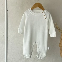 Annie & Charles® Waffle Piqué Jumpsuit
