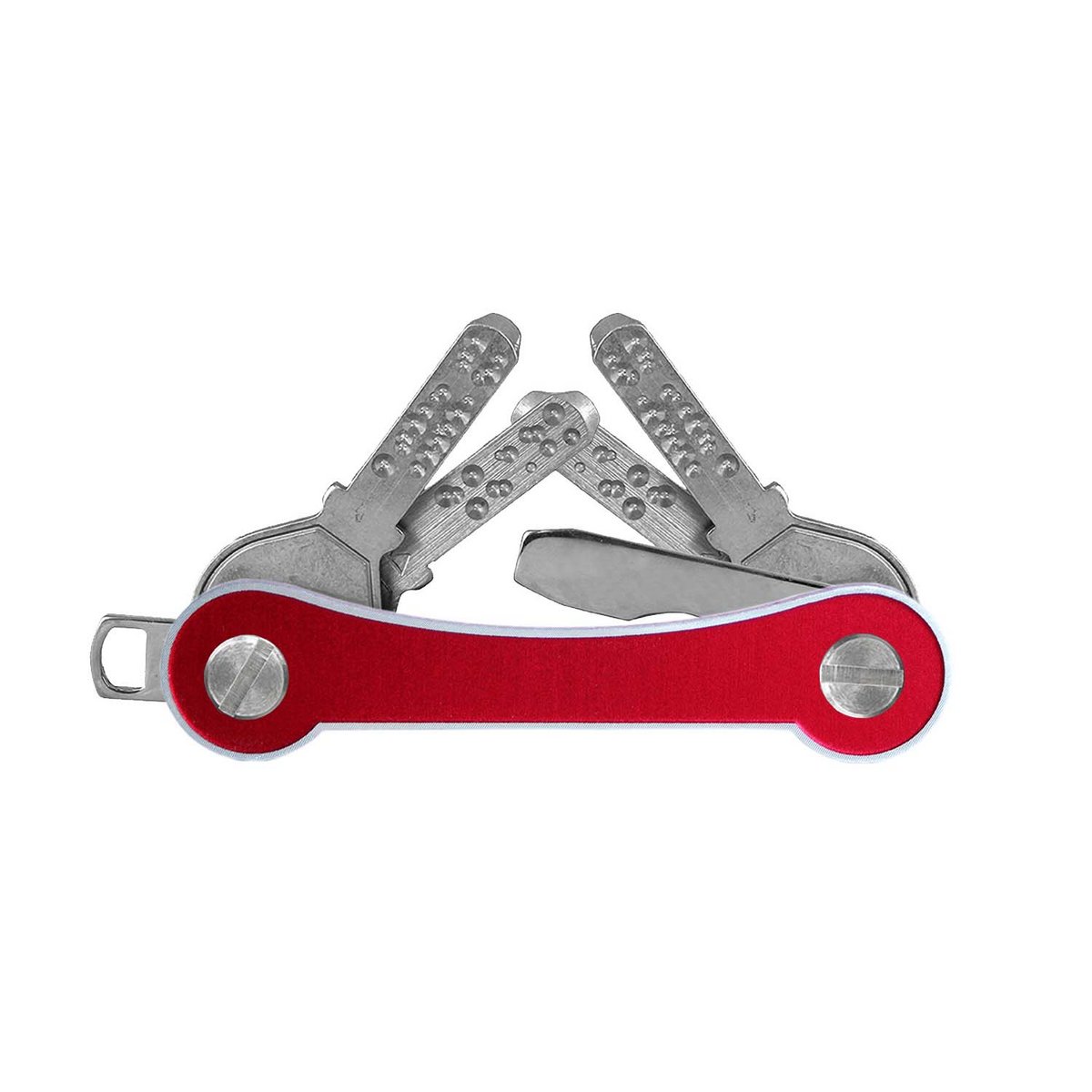 Key organizer aluminum frame S1 red
