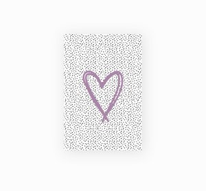 Mini ticket - Heart