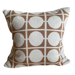 Don Kissenbedeckung brauner, weicher Jacquard-Baumwollstrick