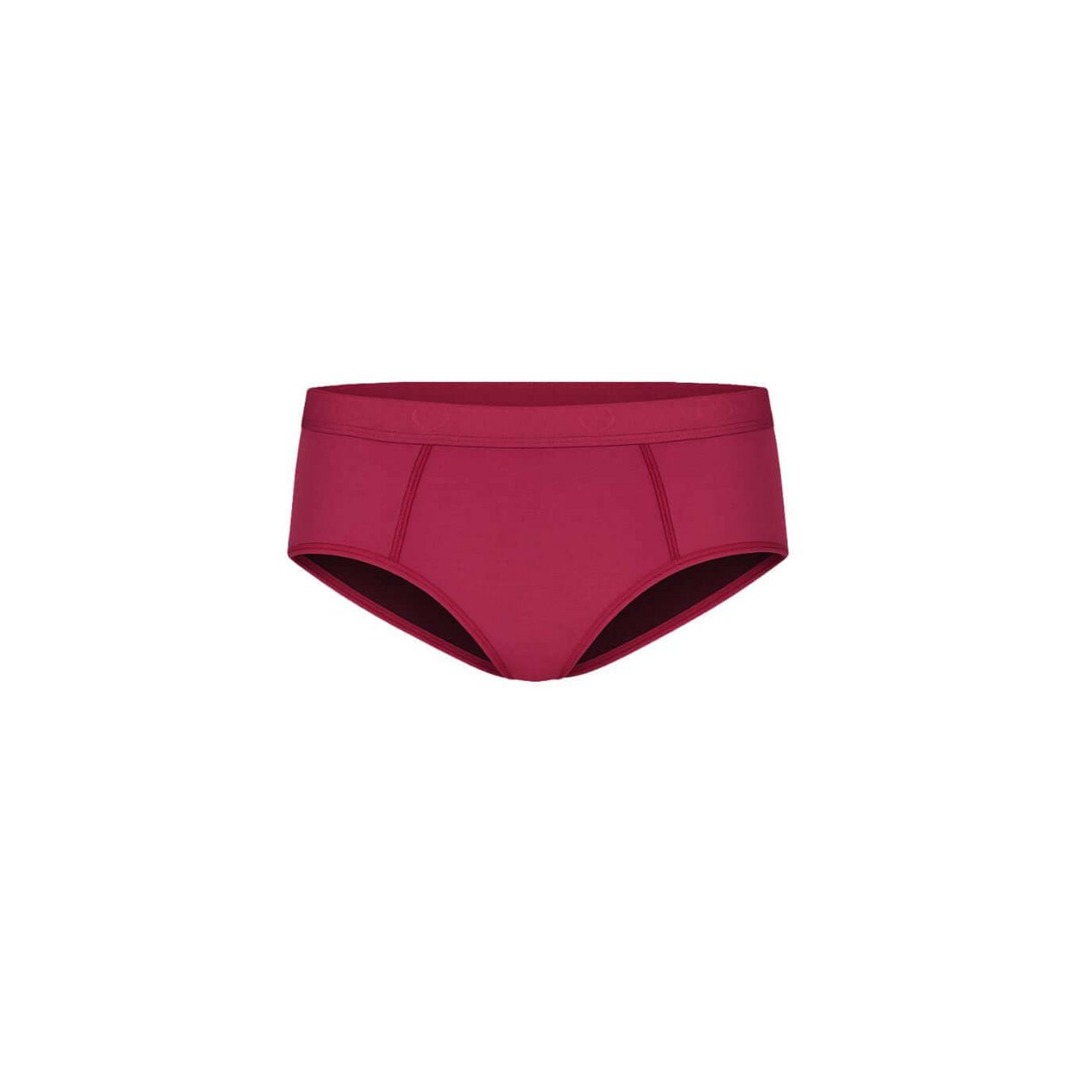Pantalon menstruel hipster filles – forte absorption (rubis)