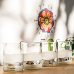 Photophore "Clear" (lot de 4)