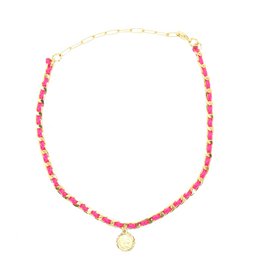 COLLIER COUTURE MOYENNE MAILLE