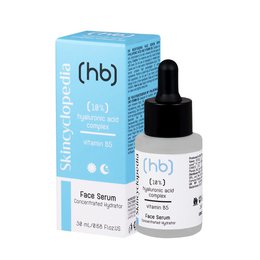 Moisturizing facial serum with 10% hyaluronic acid complex and vitamin B5 to help with dull, dehydrated or dry skin and provide anti-aging benefits.