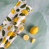 Organic tea towel - Lemon