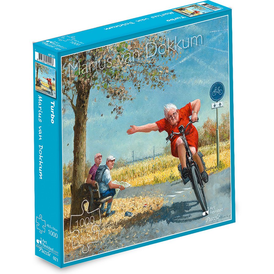 Puzzel - Turbo 48,5x54cm - 1000 stk