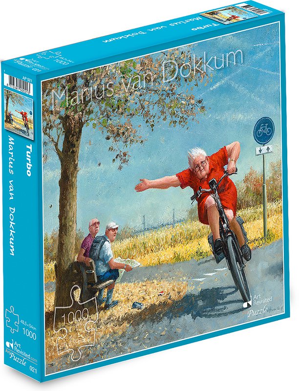 Puzzel - Turbo 48,5x54cm - 1000 stk