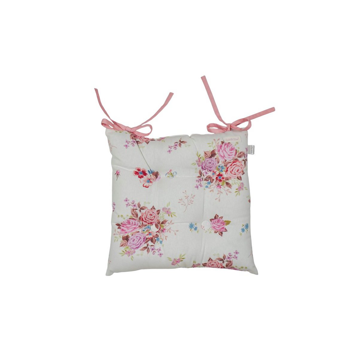 Coussin de chaise Flora 40x40 cm Isabelle Rose