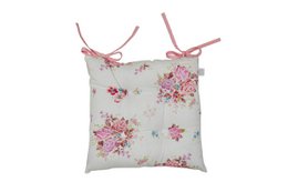 Coussin de chaise Flora 40x40 cm Isabelle Rose
