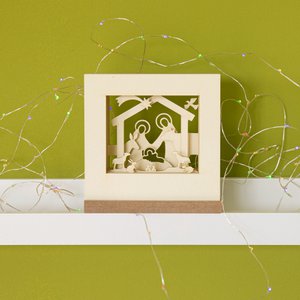 Krippe-Silhoubox L