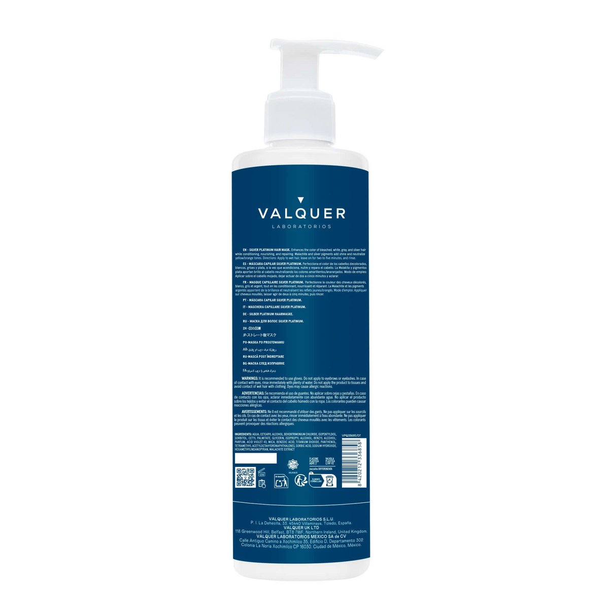 Mascarilla Capilar Silver Platinum – 275 ml