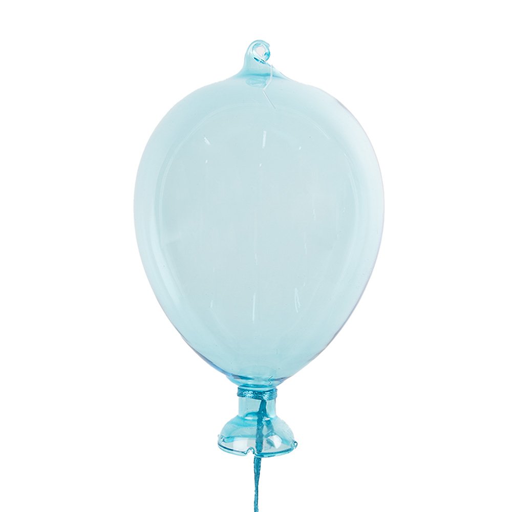 Décoration pendentif ballon Bleu ? 10x17 cm
