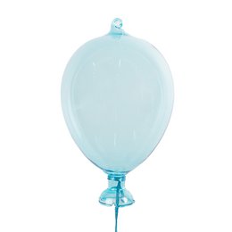 Deko-Anhänger Ballon Blau? 10x17cm