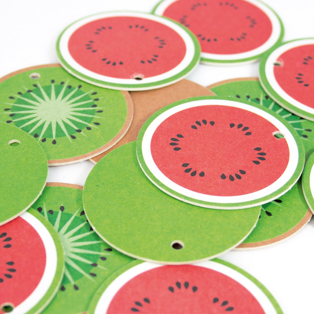 100 pieces of gift tags watermelon