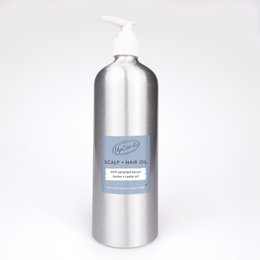 Hovedbund + håroliebehandling til vækst - 500ml Bulk Refill