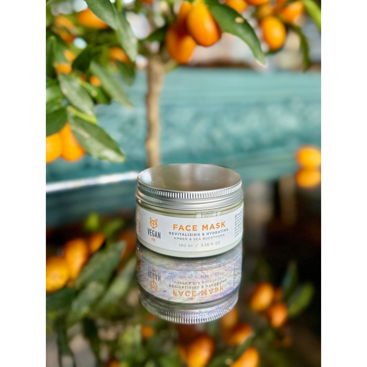 Mascarilla facial revitalizante e hidratante