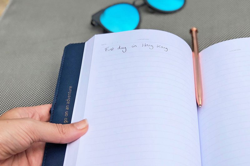 Stitch Travel Notebook Navy