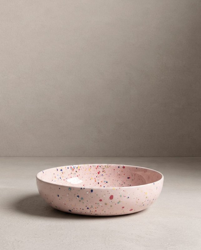 New Party Pasta Plate 21cm Mix 6 Pieces
