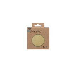 Sous-verre Skinnatur | cuir recyclé | Environ 10 cm | lot de 6