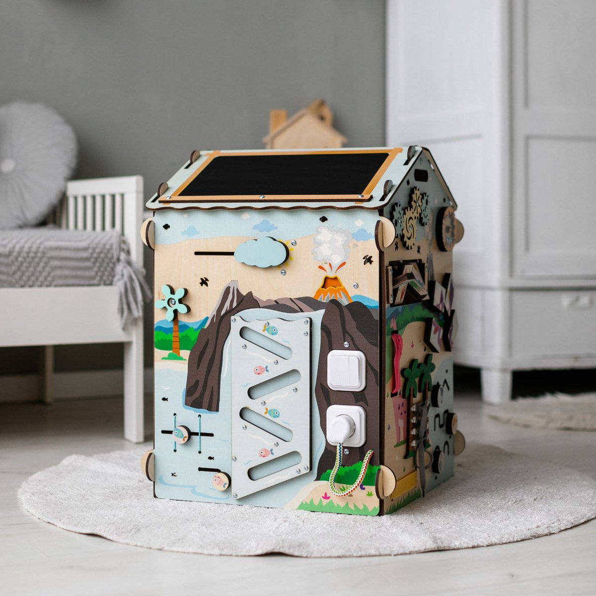 Casetta da gioco DINO con illuminazione