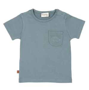 Mooi team 1x1 rib T-shirt baby | Goblin blauw
