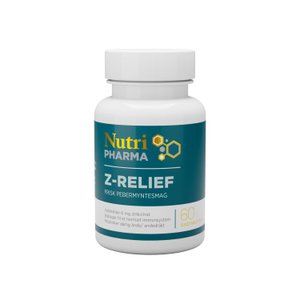 Nutripharma, Z-RELIEF - 60 Sugetabletter