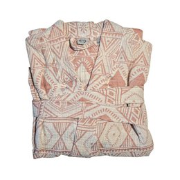 Albornoz tipo kimono de gasa de algodón