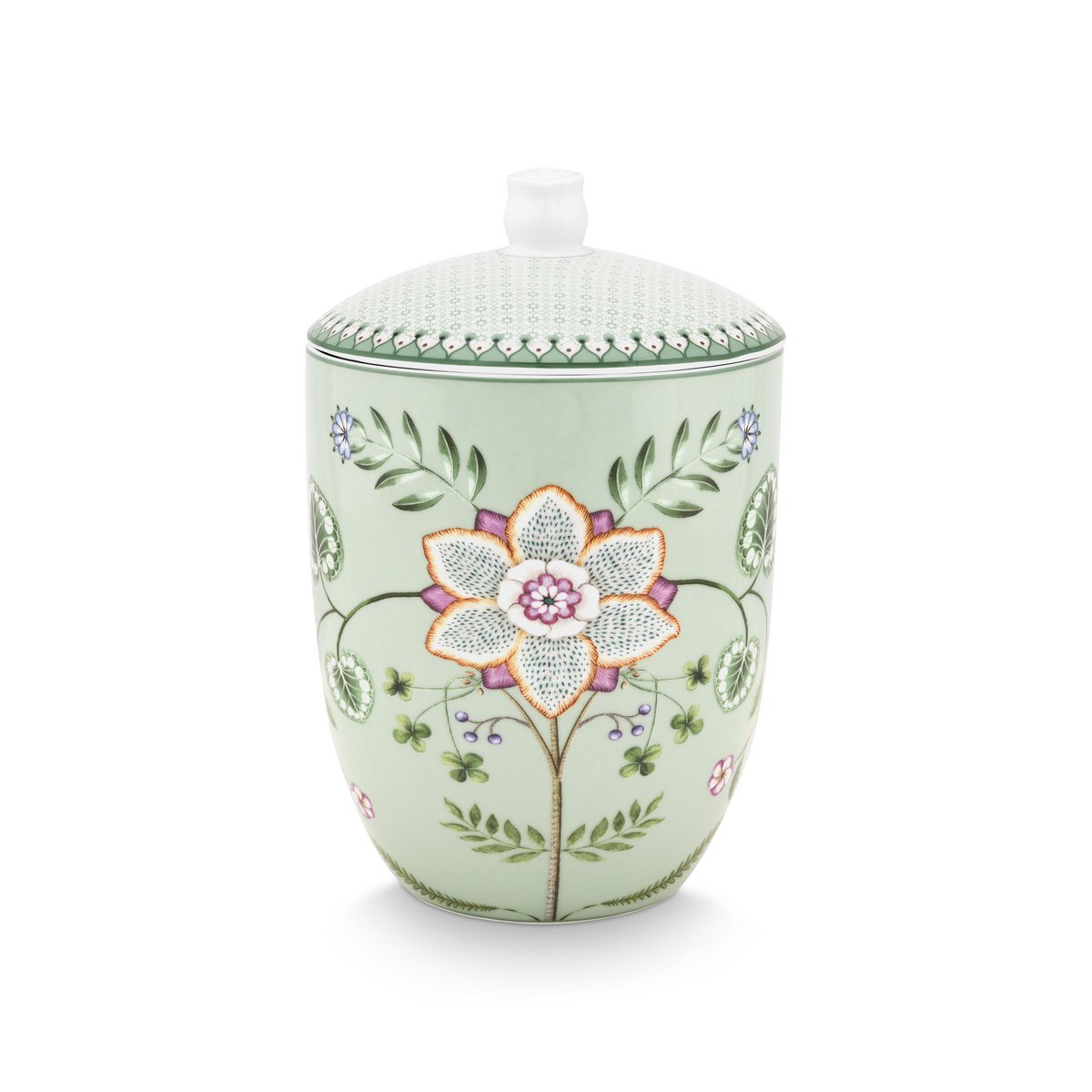 Storage Jar Lily&Lotus Light Green 1.5ltr