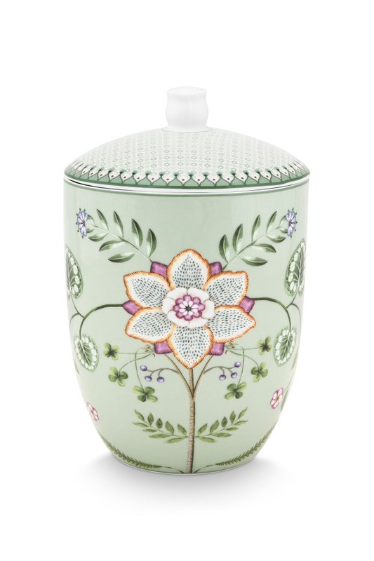 Storage Jar Lily&Lotus Light Green 1.5ltr