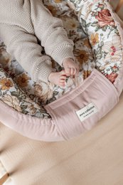 Nid d'enfant OLIVIER - 100% coton - rose