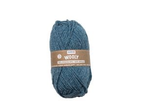 Wooly 70% acrylic/30% wool, 50g% 23ring & sewing accessories