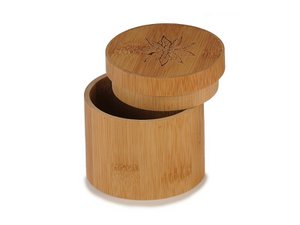 Can made of bamboo Ø 9x8cm