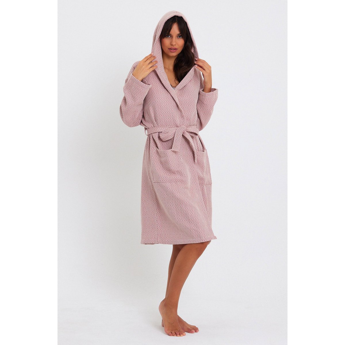 Crystal Bathrobe - Pink