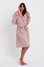 Crystal Bathrobe - Pink