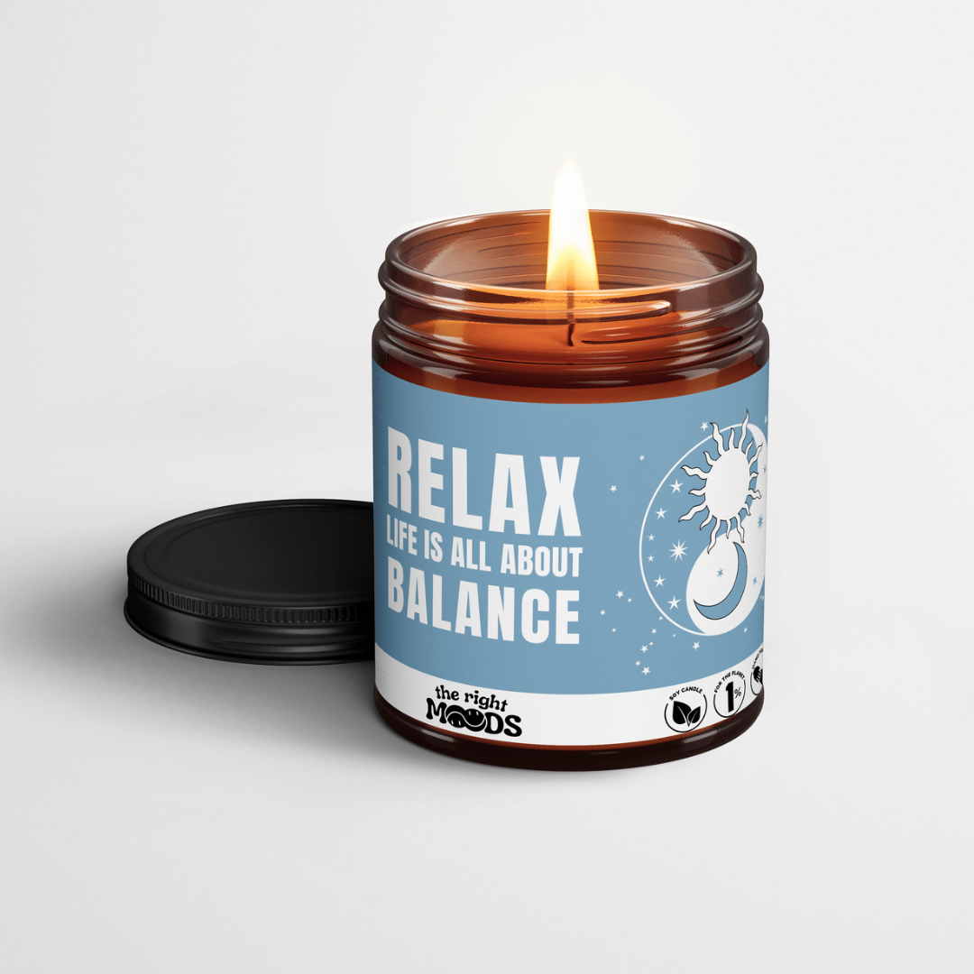 Gavelys – RELAX MOOD – Duftende håndlavet sojavoks
