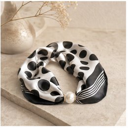 HS Pearl Scarf Dot Print - Multiple Colors