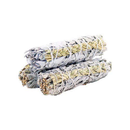 White Sage & Sweetgrass for Harmony 10 cm